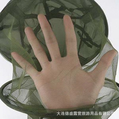 户外徒步野外露营旅游防蚊虫蚊帐帽，防虫帽钓鱼帽防蚊帽丛林探险图3