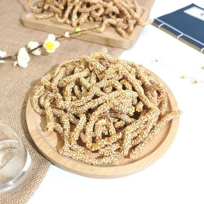 现货批发香酥芝麻条 散装甜味芝麻条山东特产怀旧小零食