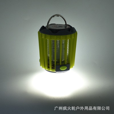 新款户外灭蚊帐篷灯电击式led紫光电蚊灯usb多用途野外帐篷露营灯图3