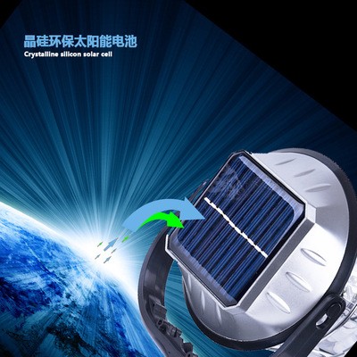 36LED多功能太阳能超亮帐篷灯 手摇露营灯应急野营灯户外装备马灯图4