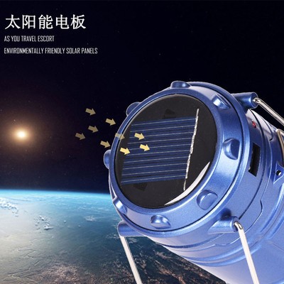 户外led太阳能充电超亮帐篷灯 露营灯野营灯 多功能马灯厂家直销图4