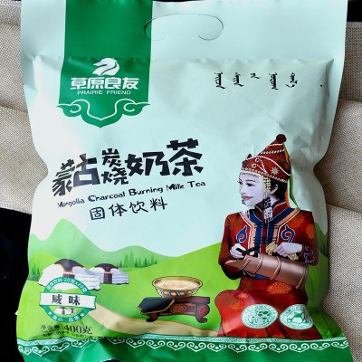 奶茶批发内蒙古奶茶粉特产冲饮独立袋装400g咸味甜味红枣味批发图3