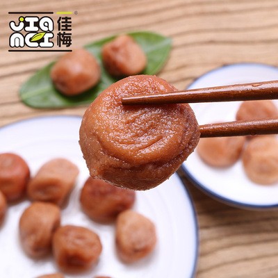 佳梅潮汕特产腌制咸水梅500g 盐水梅咸梅调料梅青梅饮品 一件代发图4