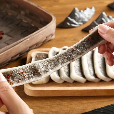 温州特产小吃传统手工黑芝麻糯米软糕点心休闲零食桂花糕糕点食品图4