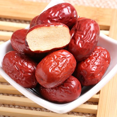 一级若羌红枣500g 新疆特产 树上吊干灰枣 肉质香甜细腻 厂家批发