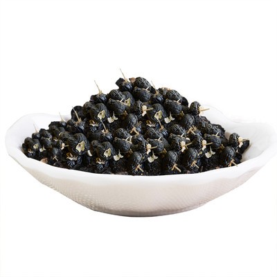 青海特产柴达木食用黑枸杞中果100g/袋 50g*2瓶礼盒装图5
