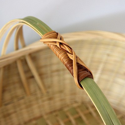 精品手提竹篮 菜篮 环保竹蓝 水果篮图5