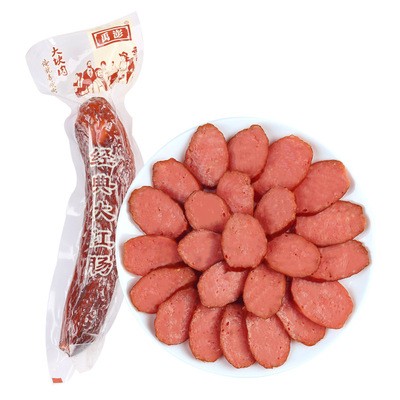 哈尔滨风味大红肠230g东北特产香肠即食熏烤肠下酒菜熟食厂家批发图5