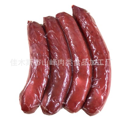 香肠红肠 500克 哈尔滨红肠 烤肠肉肠 熏肠 熟食 山峰工厂批发图5