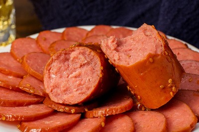 红肠 香肠 哈尔滨味红肠 烤肠 肉肠 熏肠 厂家批发 包装图4