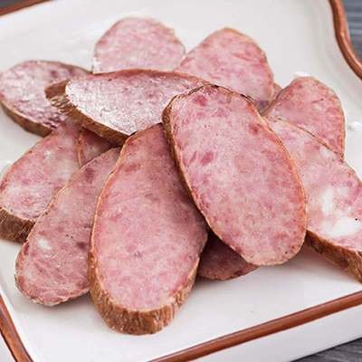 香肠 肉类烤肠肉肠 哈尔滨红肠果木炭烤 东北特产 山峰批发熟食图3