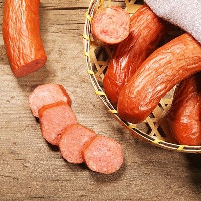 90克哈尔滨红肠果木炭烤东北香肠批发腊肠熟食肉类零食烤肠图2
