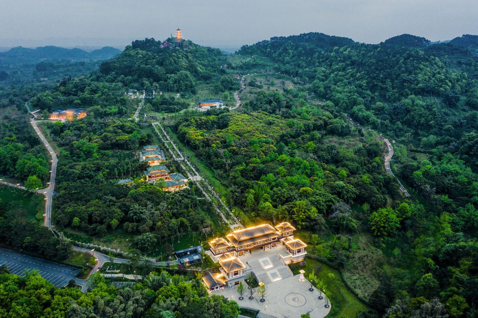 彭祖山景区图2