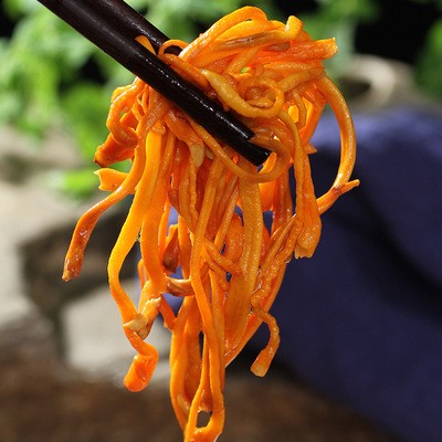 滇闽家人云南虫草花实体本 色 无 硫包装138克北虫草金黄蛹虫草花图3