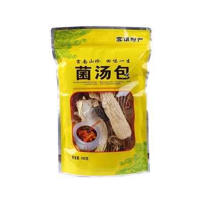 云南特产七彩菌汤包干货菌菇汤料包菌菇包礼盒厂家批发代发羊肚菌图5