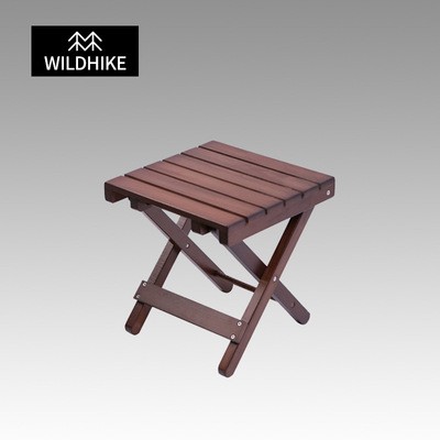 wildhike 万登客实木折叠凳子便携式户外露营家用钓鱼旅行小马扎