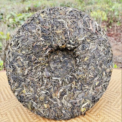 冰岛古树普洱茶 云南生茶饼 357克勐库饼茶厂货直销 甜度高香气浓图3