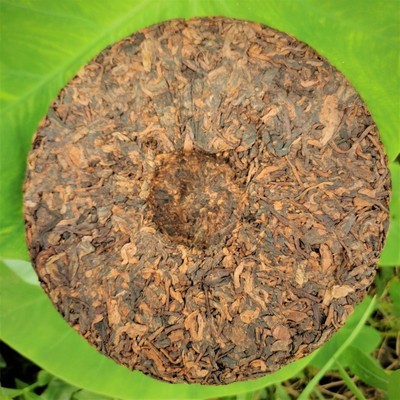 老班章普洱金芽熟茶 班章金芽贡饼 云南生态普洱茶实体工厂直销图4
