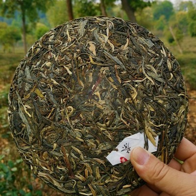 中宏印勐库茶 2020年头春生普洱茶 云南茶饼厂货大量直供电商图2