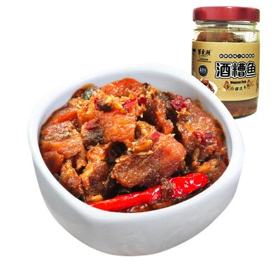 江西特产 即食酒糟鱼 休闲零食 酒糟鱼260克罐 支持一件代发图3