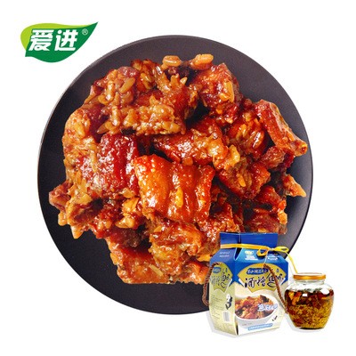 江西特产酒糟鱼香辣即食军山湖淡水鱼香辣鱼500克食品礼盒装图3