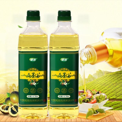 江西特产山茶油 物理压榨 山茶籽油礼盒750ml*2 瓶 一件代发图4