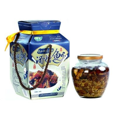 【江西特产】香辣味 青鱼块 酒槽鱼 零食年货盒装 500G 一件代发图5