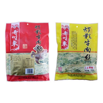 老川东灯影牛肉丝300g四川特产麻辣零食小吃熟食肉类食品牛肉干图5
