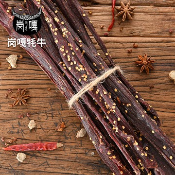 批发西藏特产麻辣五香牛肉散装超干风干牛肉图2