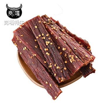 牛肉干 风干手撕牛肉厂家 景区特产网红零食风干猪肉脯500克散装图5