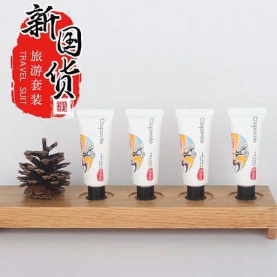 酒店客房一次性牙刷洗漱用品旅游套装 宾馆民宿洗发水沐浴露套装图4