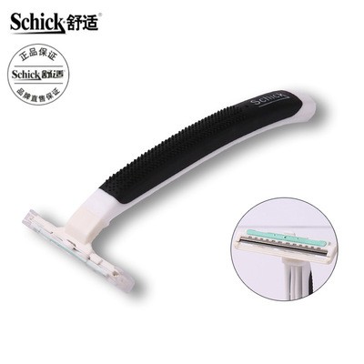 正品schick舒适双层轻便刀酒店旅游一次性舒适剃须刀舒适刮胡刀图5