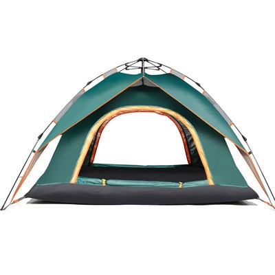 工厂tent camping野营用品3-4人自动速开防雨户外双门露营帐篷图3