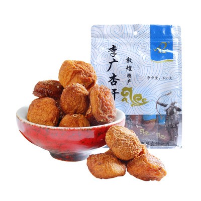 敦煌特产李广杏干300g自然晾晒零食果干敦威厂家西北甘肃特产图5