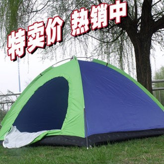 克莱莯户外用品 双人单层情侣帐篷 两人野营沙滩帐篷 礼品帐篷图3