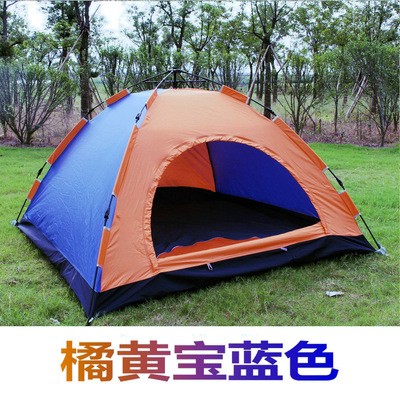 户外帐篷 全自动帐篷户外3/4人双人套装防雨防晒沙滩野营露营图3