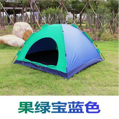 户外帐篷 全自动帐篷户外3/4人双人套装防雨防晒沙滩野营露营图4