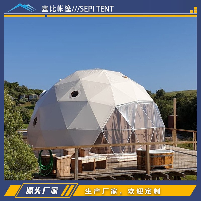 露营帐篷泡泡星空透明帐篷沙滩户外民宿旅游帐篷厂家直销固定帐篷图2