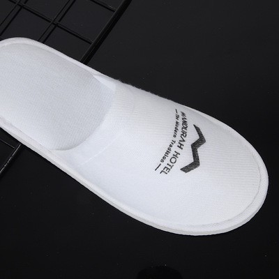 酒店一次性拖鞋客房宾馆用品民宿居家待客白色拖鞋航空旅行拖鞋图4
