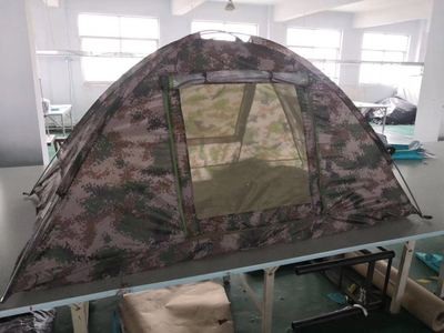 单兵迷彩帐篷 野营户外帐篷户外迷彩帐篷 数码迷彩可定做单人帐篷图2