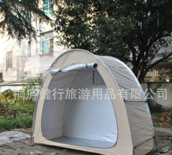 含配套地席橙色胡巴2人野营帐篷,铝杆双人超轻帐篷，四季帐篷内帐图4