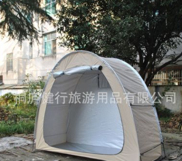 含配套地席橙色胡巴2人野营帐篷,铝杆双人超轻帐篷，四季帐篷内帐图3