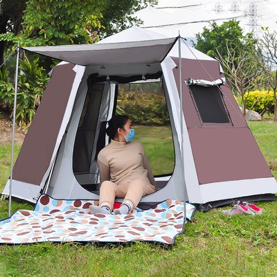 帐篷户外 全自动速开沙滩露营帐篷防雨多人野营 双面帐篷厂家批发图3