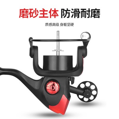 跨境HA系列纺车轮 金属远投渔轮海竿轮鱼线轮鱼轮矶钓轮渔具用品图2