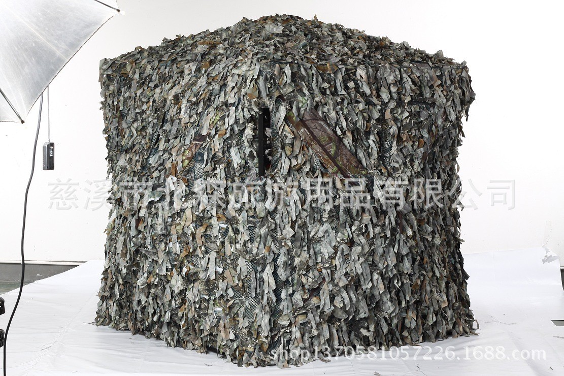 外贸打猎帐狩猎帐迷彩观鸟帐3D树叶Hunting Blind Tent HB-2026图2