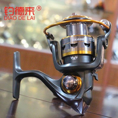 钓德来DK（型号全）渔轮鱼线轮纺车轮鱼轮海竿轮矶钓竿轮路亚图2