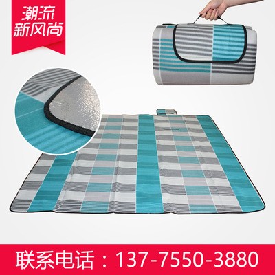 多人沙滩垫 加厚野餐垫单面绒垫批发 宝宝爬行垫 帐篷爬行垫厂家