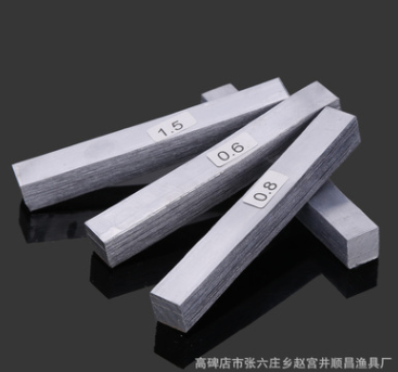 优质电解铅皮卷 铅皮条 快速铅 手竿用铅坠铅皮渔具批发钓鱼用品图1