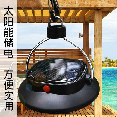 厂家直供太阳能野营灯户外led多功能露营应急照明充电帐篷挂灯图3