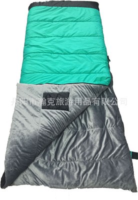 户外成人棉睡袋 可拼接信封式四季通用睡袋 隔脏旅行午休室内睡袋图2